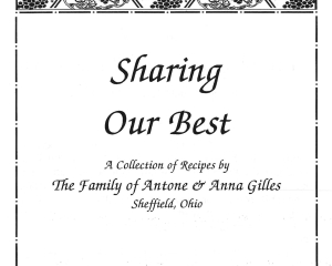 Cookbook Gilles family